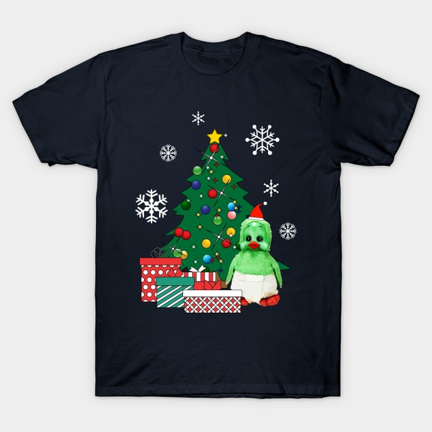 Orville The Duck Around The Christmas Tree T-Shirt by Nova5